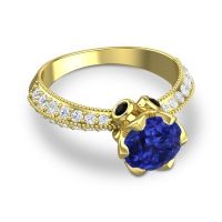 Modern Pave Rajazayya Ring