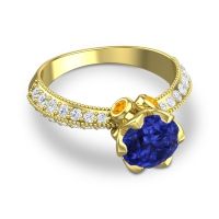Modern Pave Rajazayya Ring