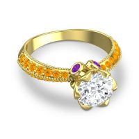 Modern Pave Rajazayya Ring