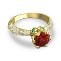 Modern Pave Rajazayya Ring