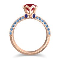 Modern Pave Rajazayya Ring