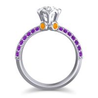 Modern Pave Rajazayya Ring