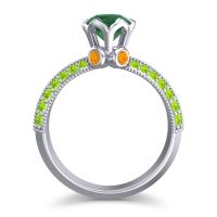 Modern Pave Rajazayya Ring