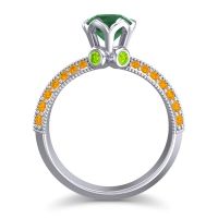 Modern Pave Rajazayya Ring