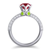 Modern Pave Rajazayya Ring