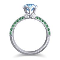 Modern Pave Rajazayya Ring