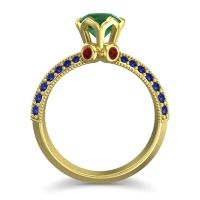 Modern Pave Rajazayya Ring
