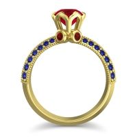 Modern Pave Rajazayya Ring