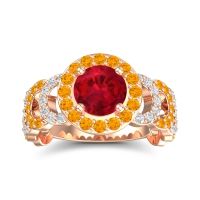 Modern Halo Kataka Ring