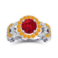 Modern Halo Kataka Ring