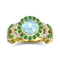 Modern Halo Kataka Ring