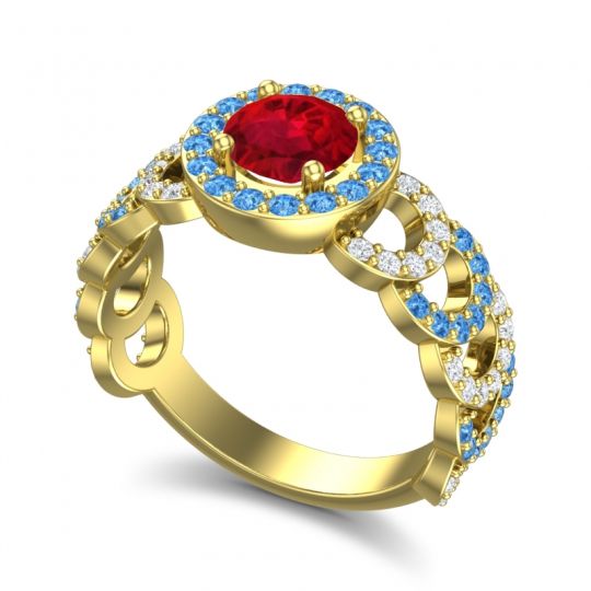 Modern Halo Kataka Ring