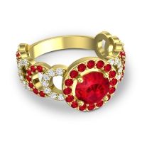 Modern Halo Kataka Ring