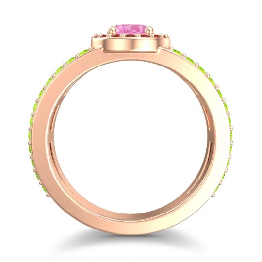 Halo Oval Pave Vilasati Ring