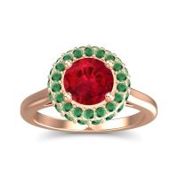 Ornate Halo Visaya Ring