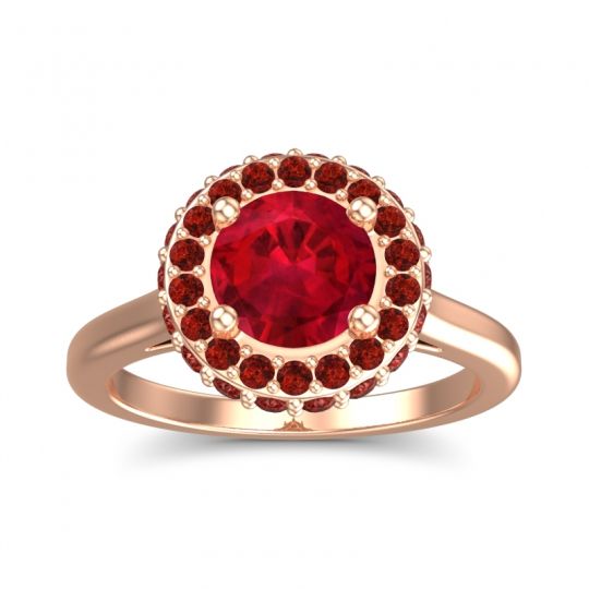 Ornate Halo Visaya Ring