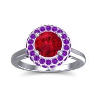 Ornate Halo Visaya Ring