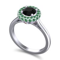 Ornate Halo Visaya Ring