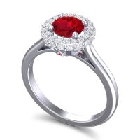 Ornate Halo Visaya Ring