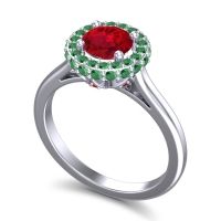 Ornate Halo Visaya Ring