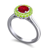 Ornate Halo Visaya Ring