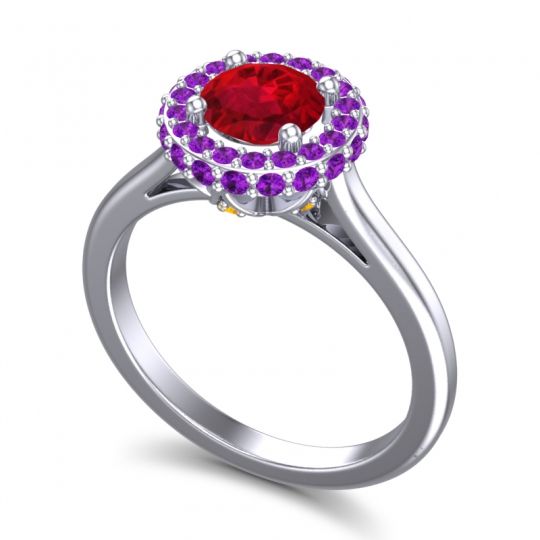 Ornate Halo Visaya Ring