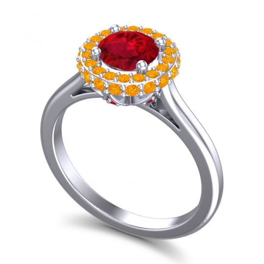 Ornate Halo Visaya Ring