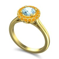 Ornate Halo Visaya Ring