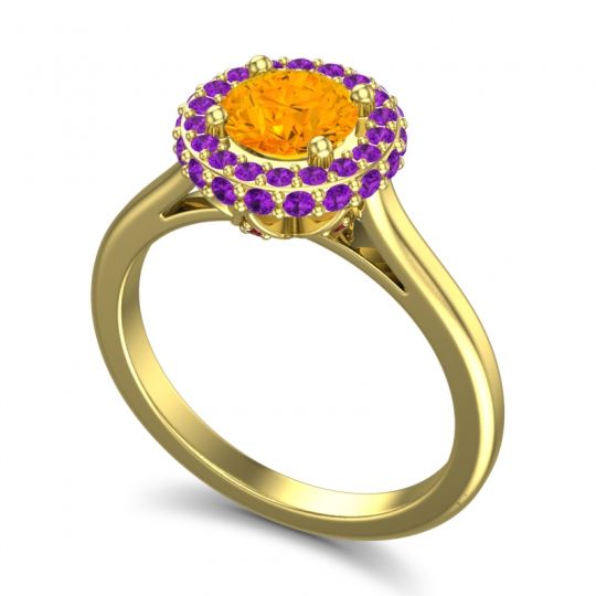 Ornate Halo Visaya Ring