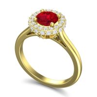 Ornate Halo Visaya Ring