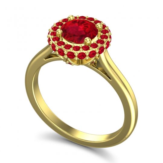 Ornate Halo Visaya Ring