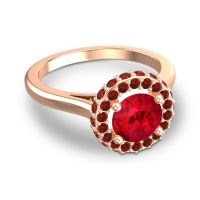 Ornate Halo Visaya Ring