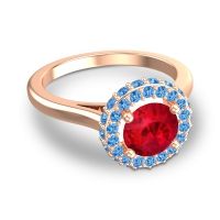 Ornate Halo Visaya Ring