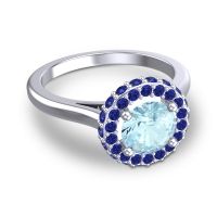 Ornate Halo Visaya Ring