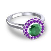 Ornate Halo Visaya Ring