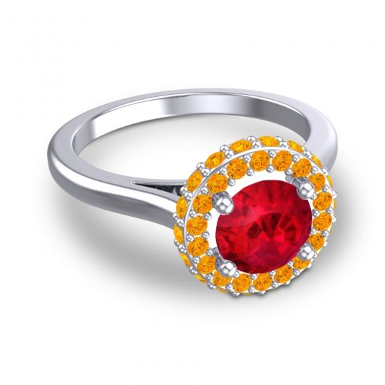 Ornate Halo Visaya Ring
