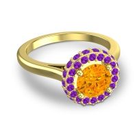 Ornate Halo Visaya Ring