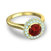 Ornate Halo Visaya Ring