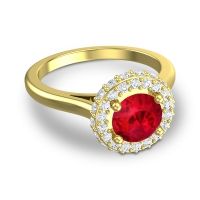 Ornate Halo Visaya Ring