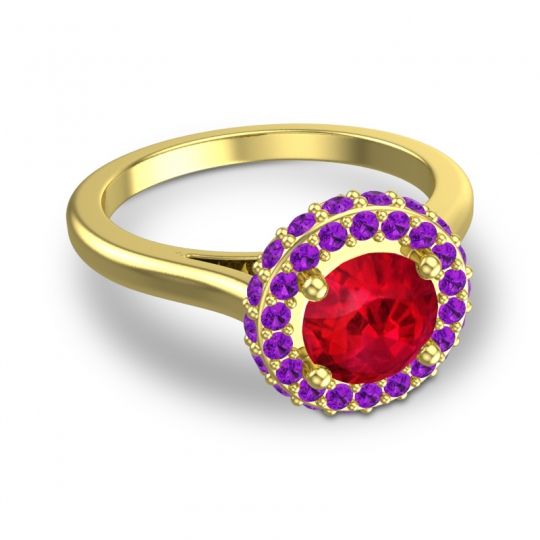 Ornate Halo Visaya Ring