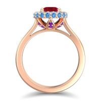 Ornate Halo Visaya Ring
