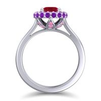 Ornate Halo Visaya Ring