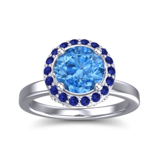 Halo Pave Ekala Ring