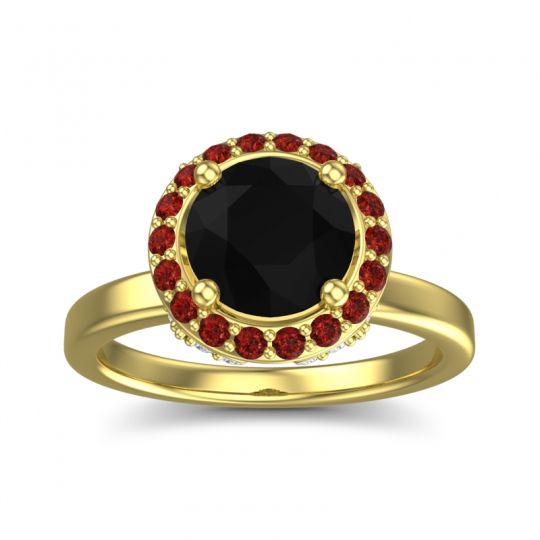 Halo Pave Ekala Ring