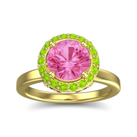 Halo Pave Ekala Ring