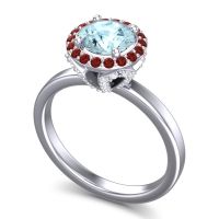 Halo Pave Ekala Ring