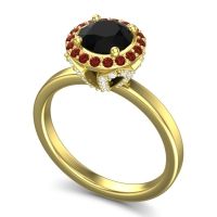 Halo Pave Ekala Ring
