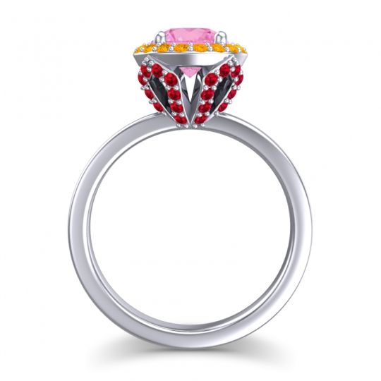 Halo Pave Ekala Ring