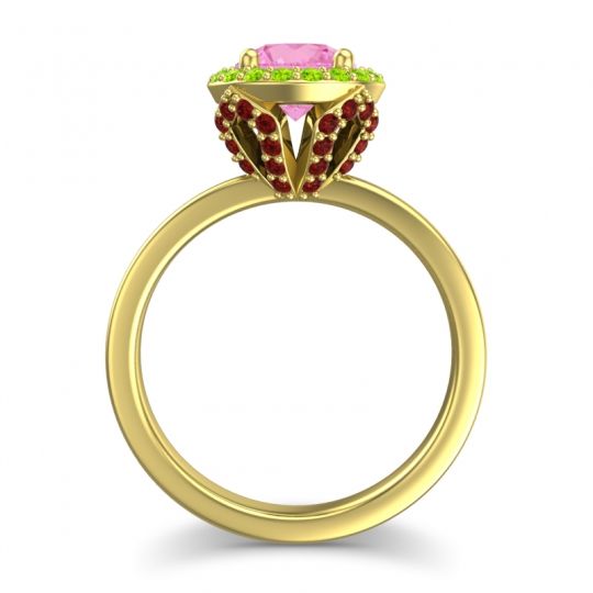 Halo Pave Ekala Ring