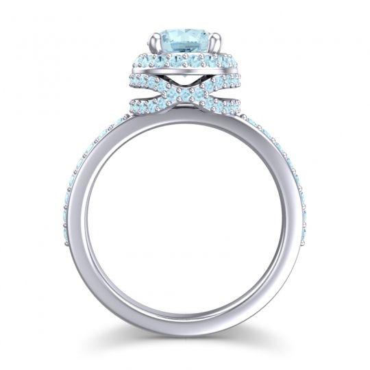 Halo Pave Pave Vasanta Ring